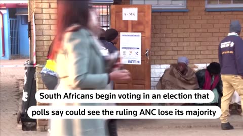 Polls open in landmark South African election