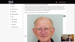 Andy Gno updates on story of 82 year old man beaten in Portland