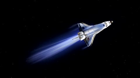 Space shuttle animation..