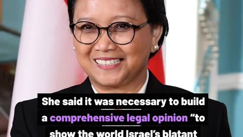 Indonesia is against illegal occupation of Palestine