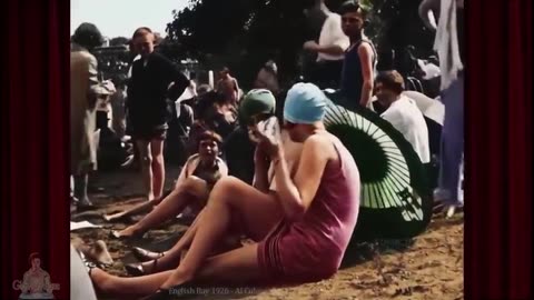 AMAZING ROARING 1920S FOOTAGE AT THE BEACH