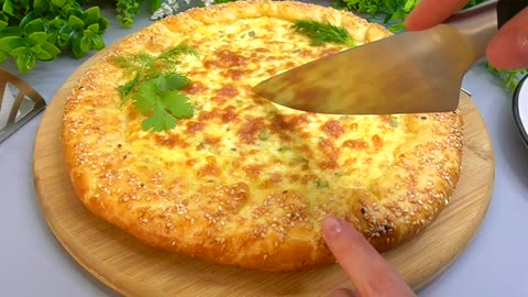 Tastier than pizza! This is the most delicious pie with cheese and herbs! You will be amazed!