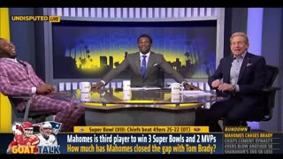 Mahomes wins Super Bowl & 2nd SB MVP How much has he closed the gap with Brady NFL UNDISPUTED