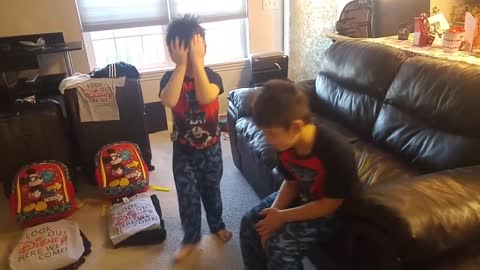 Two Brothers Tear Up Over Surprise Trip To Disneyland