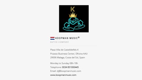 Koopman Music - Dj en componist van dance, techno en house muziek