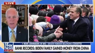 Ron Johnson Exposes The Biden Crime Family With Massive Update