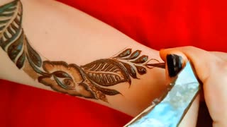 New floral Gulf mehndi designs Arabic Rose henna designs.