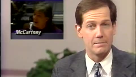 February 15, 1990 - Indianapolis 5:30 PM Newscast Covers Paul McCartney News Conference