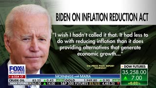 Biden Admits Inflation Reduction Act Didn't Have Anything to Do With Inflation