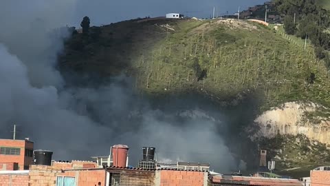 Warehouse Explosion in Colombia