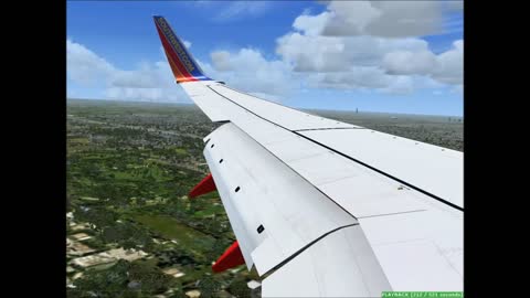 Landing in Houston, TX.