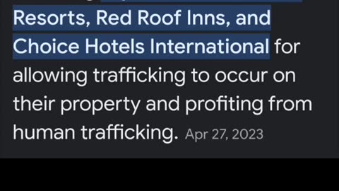 Wyndham and other hotel chains being sued for allowing human trafficking