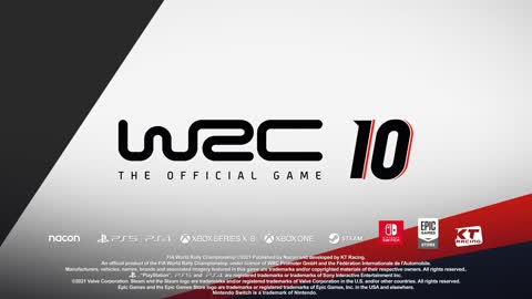 WRC 10 - Announce Trailer