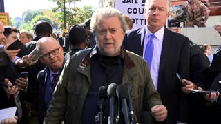 Steve Bannon to appeal sentencing