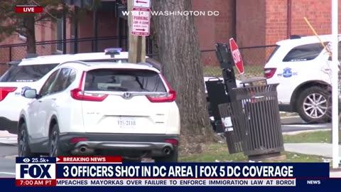 BREAKING: 3 DC police officers shot amid crime wave in major cities | World News Nest