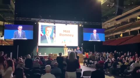 Mittens Romney booed at Utah GOP convention! Suck it Mitt!