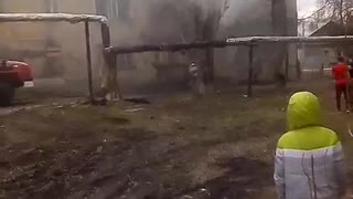 Man Saves Children From Burning House