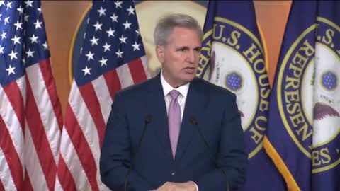 Kevin McCarthy: "What did we just find out yesterday from the New York Times? Yes, It is Joe Biden's laptop"