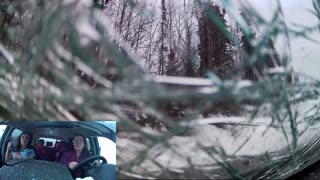 Family Van Rolls off Road in Alaska