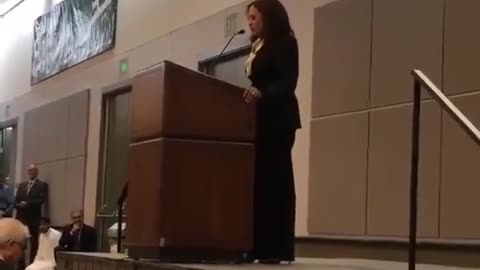 kamala harris gives her soft submissive views on radical islamic extremism