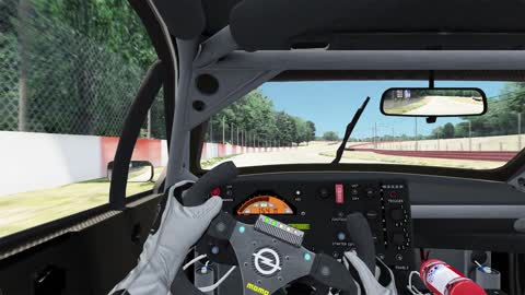 Opel Calibra DTM / Mid Ohio with Chicane Onboard / Assetto Corsa / ProtosimRacing