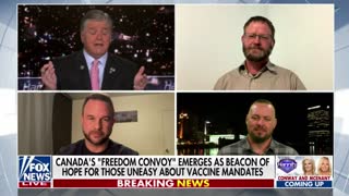 Sean Hannity interviews 3 participants of the Freedom Convoy about future plans for the event