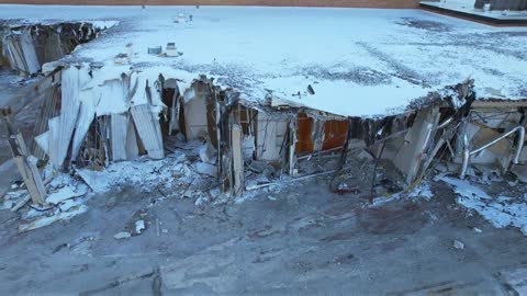 Demolition of Womens Hospital Greensboro 1-29-2022