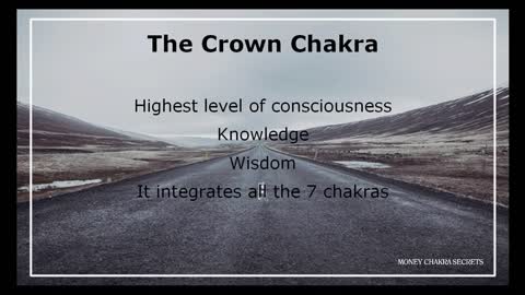 Money Chakra Secrets Upgrade Package ✔️ 100% Free Course ✔️ (Video 8/9: The Crown Chakra)