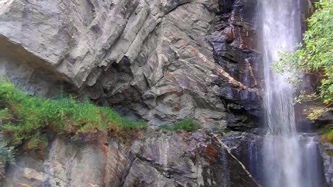 Waterfall in Hunza