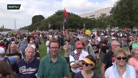 LIVE: Washington DC - Justice for J6' rally kicks off, counter-protests expected - 18.09.2021 #irl