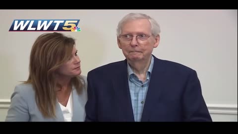Old Fart Mitch McConell Reacts To Whore Brittany Renner With Charleston White