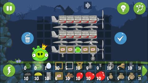 Evolution of Planes in Bad Piggies