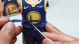 Clay art video by steph curry