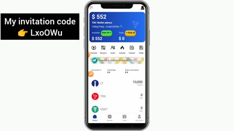 Earn $500 Usdt(N375k)daily with this free crypto Ai mining (ltwallet.online review)make money online