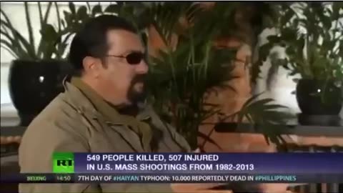 Steven Seagal about the 2nd Amendment and Mass Shootings.