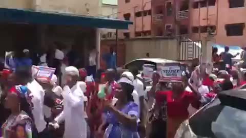 Nigerians Rally For Trump