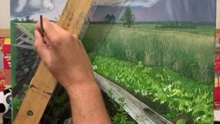 "National Battlefield: The Highwater Mark" | Relaxing Art Time-lapse