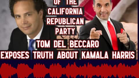 Tom Del Becarro Shares how Kamala Harris is an Empty Vessel!