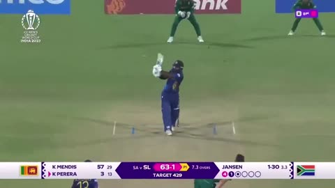 South Africa vs Sri Laka ICC World Cup 2023 Highlights - World Record