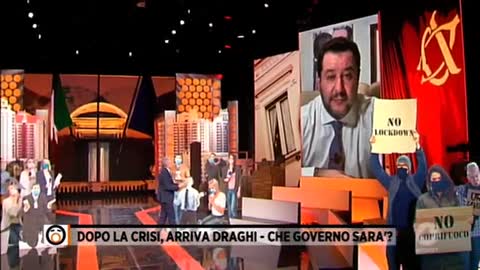 🔴 Matteo Salvini a "Fuori dal Coro" (Rete 4, 09/02/2021)