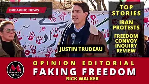 Justing Trudeau's March For iranian Freedom: Livestream News Coverage