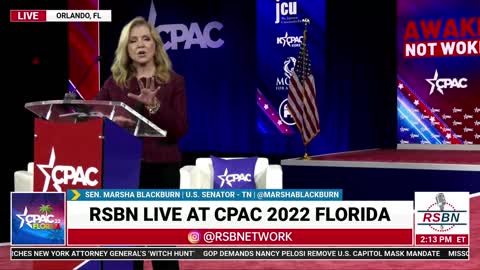 Sen. Marsha Blackburn (R-TN) Full Speech at CPAC 2022 in Orlando