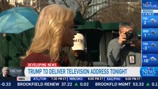 Kellyanne Conway scolds Jim Acosta for being a smartass schmuck