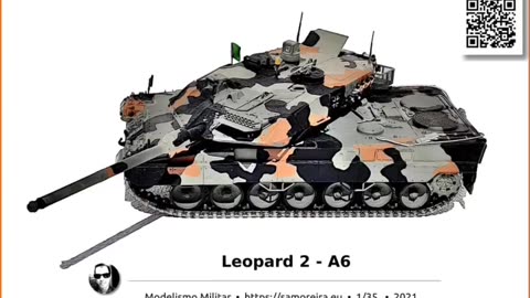 Leopard 2A6 - German Army - ModelKit from Italeri