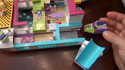 LEGO Catamaran: LEGO Friends Sunshine Catamaran review 41317 by my son