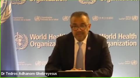 Give us your sovereignty so we can microchip every last one of you - Tedros