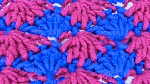 How to crochet simple shell stitch