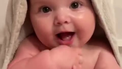 Cute chubby baby - Funny video #55 #shorts
