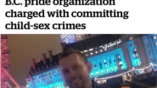 Newsflash - Former President of pride organization arrested for sex crimes against children.