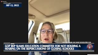 GOP Rep Slams Education Committee for Not Holding School Closing Hearing
